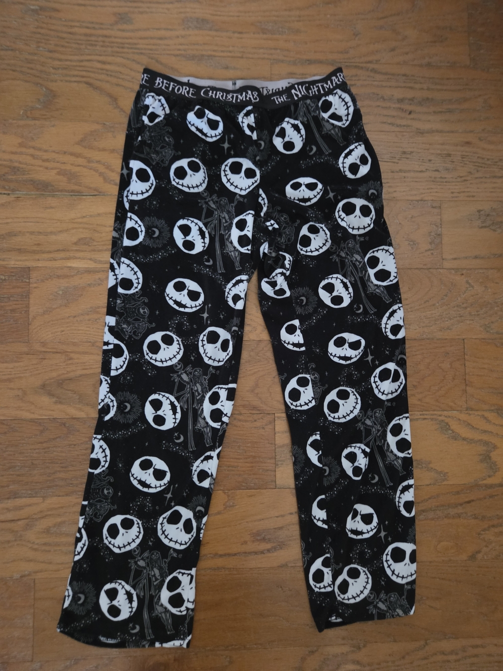 Black Nightmare Before Christmas Jack Skellington Pajama Pants